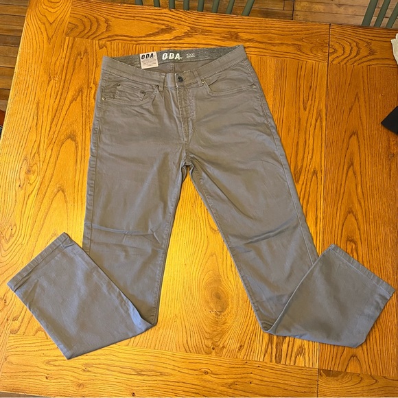 One Day Away Pants 32 X 32 Oda One Day Away Grey Straight Stretch